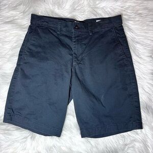 GAP 30”W Casual Black Essential Khaki 10” Shorts